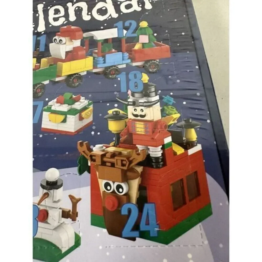 Advent‎ Calendar 2023 Kids 24 Days Building Blocks Toys Christmas Countdown New